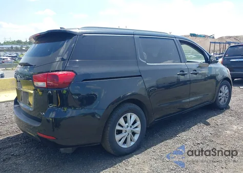 2015 Kia Sedona Lx из США, поврежденный, VIN KNDMB5C14F6063962